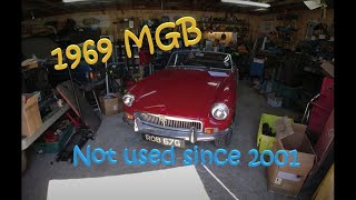 1969 MGB recommission  introduction and initial inspection EP1 [upl. by Platus920]