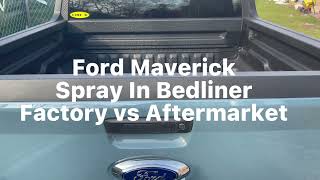 Ford Maverick Bedliner Constraint [upl. by Kathrine]