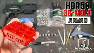 HDR50 3D Mold AMMO Glue Gun [upl. by Ahsaei]