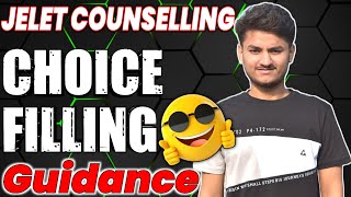 JELET Counselling Choice Filling Guide  JELET 2024  Best Possible way to Fill Choices [upl. by Ainala413]