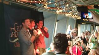 Celtic Thunder Cruise Karaoke with Neil  Piano Man [upl. by Sueddaht778]