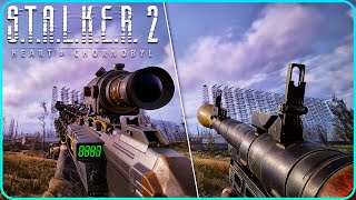 All 77 Weapons Showcase Stalker 2 Heart of Chornobyl [upl. by Ingold]