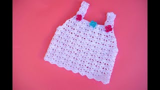 COMO HACER UNA SENCILLA CAMISETA DE TIRANTES A CROCHET CONJUNTO CON SHORT ESPECIAL VERANO [upl. by Aneertak]