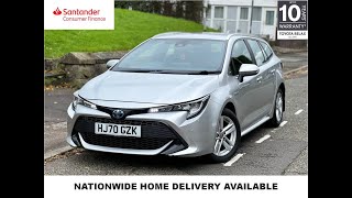 2020 Toyota Corolla VVTh Icon Tech Touring Sports Euro 6 HJ70GZK  Premier Car Sales Ltd Preston [upl. by Horwitz]