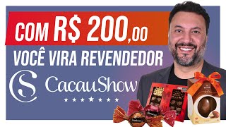 Como ser Revendedor Cacau Show Transforme Chocolate em Lucro [upl. by Candi]