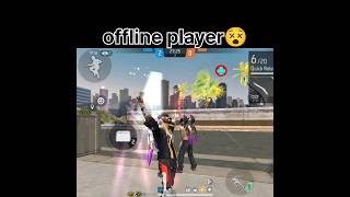 Offline player 👆 freefire viralvideo gaming shorts DSPRO [upl. by Nahtal]