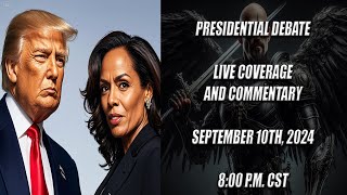 PRESIDENTIAL DEBATE  LIVE COMMENTARY  SEPTEMBER 10TH 2024 [upl. by Medwin215]