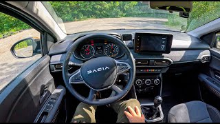 NEW Dacia Jogger 2024 10 TCe 110 hp 0100 POV Test Drive 2130 Joe Black [upl. by Llehcsreh]