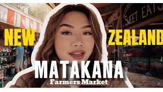 EXPLORING MATAKANA FOOD MARKET  NEW ZEALAND [upl. by Elane302]