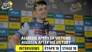 Asgreen Postrace interview  Stage 18  Tour de France 2023 [upl. by Motch]