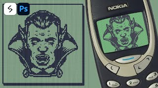 Nokia Monochrome Screen Effect in Photoshop  FREE DOWNLOAD [upl. by Werdna856]