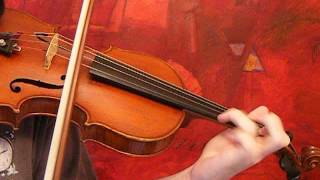 SCHUBERT ARPEGGIONE 19th Century German Amati Violin Solo Sound Sample [upl. by Nwadahs]