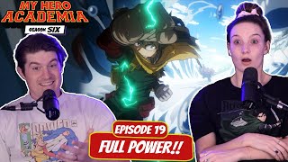 VIGILANTE DEKU VS MUSCULAR  My Hero Academia Season 6 Wife Reaction  Ep 6x19 quotFull Powerquot [upl. by Ramed645]