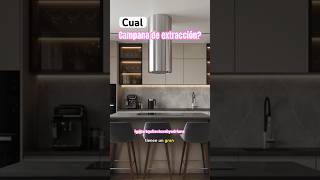 Cual campana de extracción kitchendesigncocinas [upl. by Humpage]