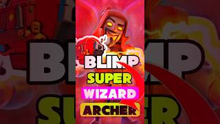 Super Wizards And Super Archers Insane Damage To TH13 With Blimp Troops shorts shortfeed [upl. by Etnecniv]