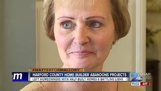 New home nightmare Families stuck with massive bills unfinished homes after local builder closes [upl. by Cacia]