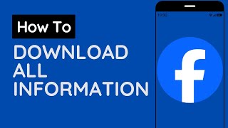 How To Download All Facebook Information [upl. by Alenson]