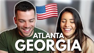 Brits React to a Georgia Accent [upl. by Willet]