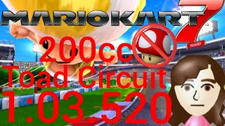 MK7CTGP7 Current PR Toad Circuit 200cc Shroomless  103250 [upl. by Stasny759]