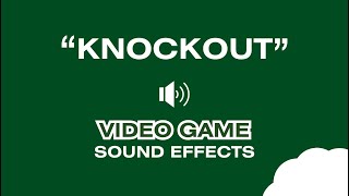 quotKNOCKOUTquot Deep Voice  Sound Effect [upl. by Sabina]