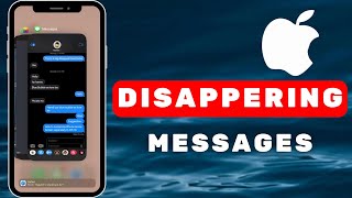 Can You Send DISAPERING Messages On iMessage [upl. by Primaveras937]