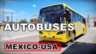 Comó cruzar a Estados Unidos en camión los autobuses TRANSBORDER te cruzan de Juárez a El Paso TX [upl. by Ahsikan537]