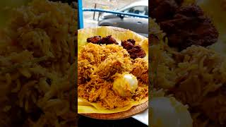 🌈 Train le Rain le nanajitae BIRYANI saapdalama🤩❤️🌧️  Madras Dum Biryani  Eat With Akash✨ [upl. by Jeffie]