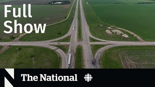 CBC News The National  Manitoba highway tragedy [upl. by Segroeg]