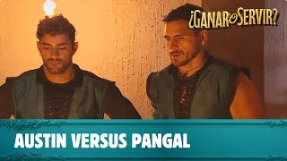 Duelo eliminación Austin versus Pangal  ¿Ganar o Servir  Canal 13 [upl. by Grani]