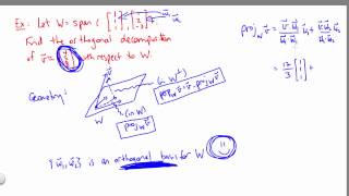 Orthogonal Decompositions [upl. by Alaric]