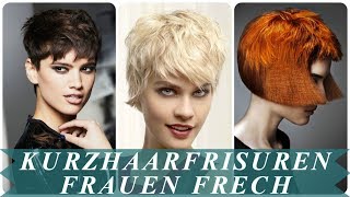 Die besten 20 ideen zu freche kurzhaarfrisuren damen 2018 [upl. by Yseulta]