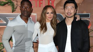 Jennifer Lopez Stuns in Sheer White Ensemble at Netflixs Atlas Press Junket in NYC [upl. by Aiuhsoj870]