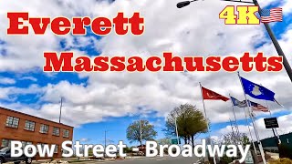 Everett Massachusetts Bow Street  Broadway [upl. by Rafaelle]