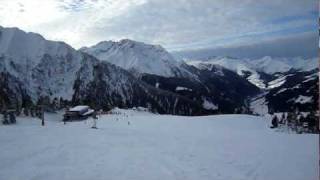 Mayrhofen Ahorn Ski Run HD [upl. by Gipson]