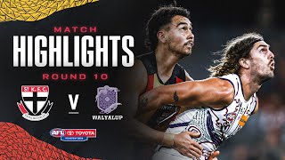 St Kilda v Fremantle Highlights  Round 10 2024  AFL [upl. by Nemraciram]