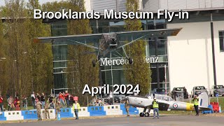 Brooklands Museum Flyin April 24 [upl. by Negiam]