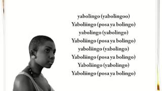 Posa Ya Bolingo Lyrics Alicios Theluji [upl. by Enilaf]