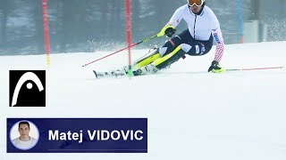 Modern Slalom Technique Perfected by Matej Vidovic Levi 2018 [upl. by Sadoff]