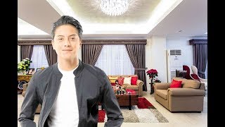 Daniel Padilla’s New House In Mandaluyong City   Inside amp Outside   2018 [upl. by Brey105]