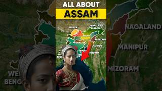 Geography of Assam upsc ssc cds nda [upl. by Atsejam497]