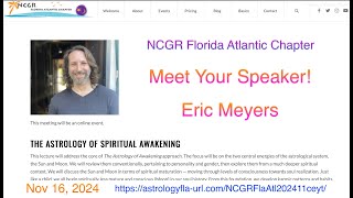 Eric Meyers  Excerpt on the Ascendant  Meet Your Speaker Series [upl. by Zetroc]