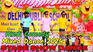 26 January  Hindi Mixed Comedy  New Dance Video 2024  Agagroup  Boy3idiot  Stage Show Dance [upl. by Neiv]