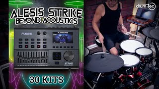 Alesis Strike Pro SE Beyond Acoustics Sound Edition Custom kits download by drumtec [upl. by Haliehs]