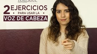 2 EJERCICIOS PARA USAR LA VOZ DE CABEZA  Vocal Coaching  VoxampSoul [upl. by Rodolfo]