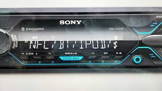 Hard Reset Sony DSXA415BT Car Radio [upl. by Keyek464]