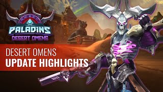 Paladins  Update Overview  Desert Omens [upl. by Yennej359]