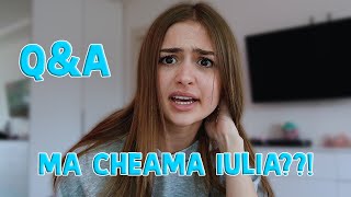 QampA Mă cheamă Iulia 🧐 [upl. by Pinkerton]