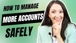 How To Dropship Safely While Managing Multiple Accounts Online [upl. by Htelimay]