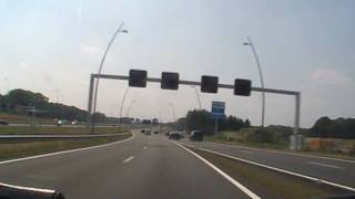 N2 Randweg Eindhoven southbound NL [upl. by Airdua]