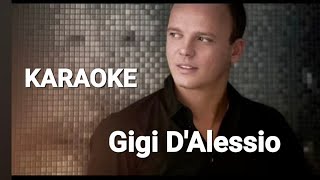 Gigi DAlessio Vattene Via KARAOKE [upl. by Stila]